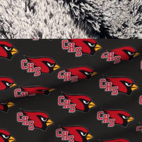 Toddler Carrington Cardinals Minky Fur Blanket