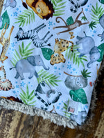 Baby Wild About You Minky Fur Blanket