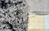 Adult Neutral Drift Minky Fur Blanket