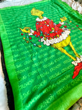 Adult Grinch Fleece Fur Blanket