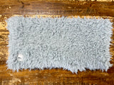 Minky Silver Fur Lovey Blanket