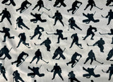 Adult Tan Hockey Minky Fur Blanket