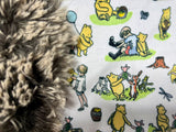 Toddler Winnie the Pooh Minky Fur Blanket