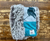 Minky Fur Lovey Blanket
