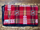 Adult XL Football Fleece Fur Blanket