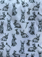 Mini Baby Rabbits Minky Fur Blanket