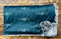 Pre Order Adult Unique Minky Fur Blanket