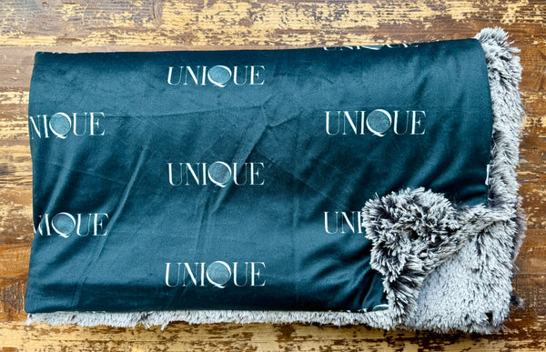 Pre Order Adult Unique Minky Fur Blanket