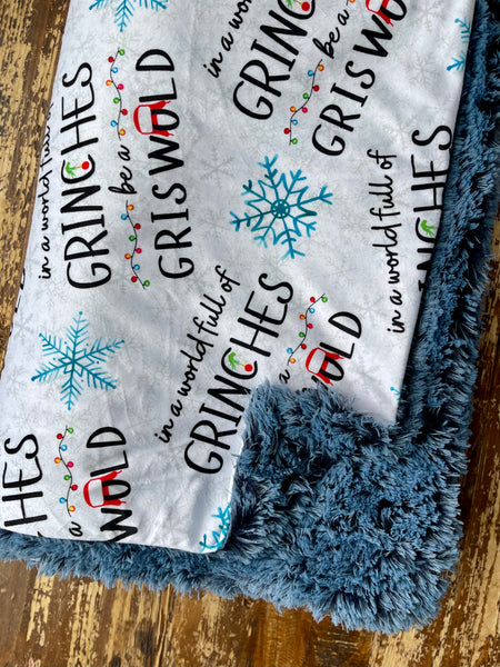 Adult Griswold Minky Fur Blanket