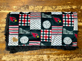 SALE Travel Cardinals Volleyball Blanket ❤️🏐🖤