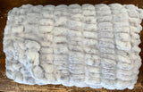 Adult Enzo Arctic Charm Minky on Minky Blanket