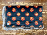 Adult Basketball Minky Fur Blanket
