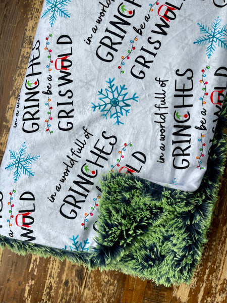 Adult Griswold Minky Fur Blanket