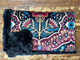 Adult Midnight Minky Fur Blanket
