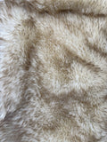 Adult Tan Teddy Bear Fur Minky Blanket