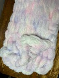 Adult Enzo Purple Mix Minky on Minky Blanket