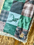 Adult Rustic Wilderness Minky Fur Blanket
