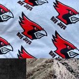 Adult Ray Jays Minky Fur Blanket