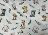 Baby Safari Animals Minky Fur Blanket