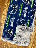 Adult Football Fleece Fur Blanket