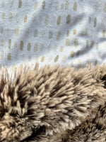 Baby Dotted Luxe Minky Fur Blanket