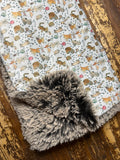 Toddler Winnie the Pooh Minky Fur Blanket