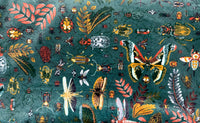 Adult Bugs Minky Fur Blanket