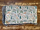 Toddler Hunting Minky Fur Blanket