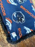 Adult Broncos Fleece Fur Blanket