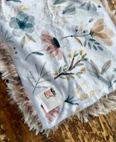 Minky Fur Lovey Blanket