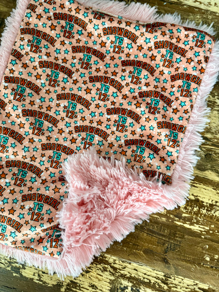 Minky Fur Lovey Blanket