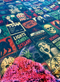 Adult 🎬 Lights, Camera, SCREAM! 🔪🩸 Minky Fur Blanket
