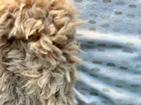 Baby Dotted Luxe Minky Fur Blanket
