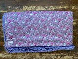 Toddler Pink Unicorns Minky Fur Blanket