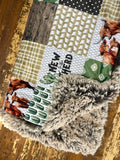 Toddler NEW to the Herd Minky Fur Blanket