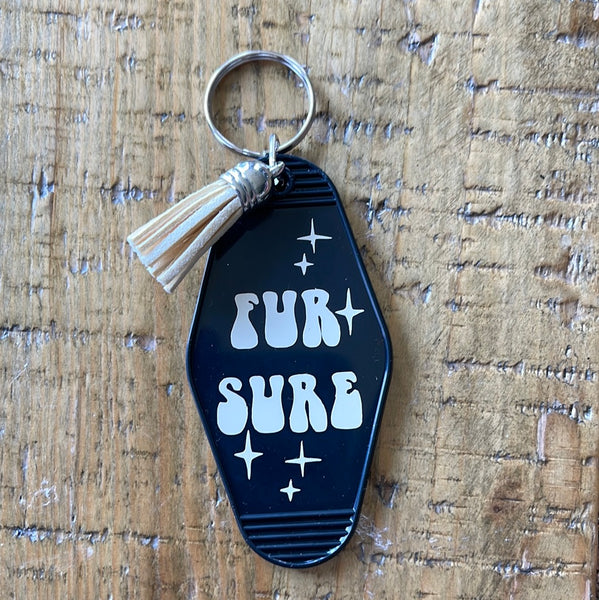 Fur Sure keychains