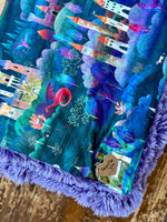 Adult Fairytale Minky Fur Blanket