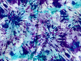 Flannel Fur Tie-dye Car Seat Blanket