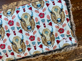 Adult Bison Minky Fur Blanket