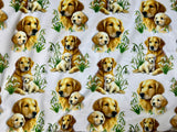 Toddler Golden Retriever Minky Fur Blanket