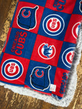Toddler Baseball Fleece Fur Blanket