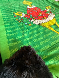 Adult Grinch Fleece Fur Blanket