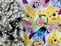 Toddler Winnie the Pooh Minky Fur Blanket