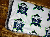 Travel Magic Soccer Minky Fur Blanket