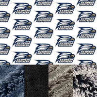 Adult Georgia Southern Minky Fur Blanket