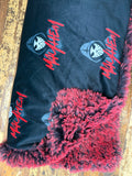 SALE Travel Mandan Mayhem Minky Fur Blanket