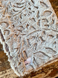 Mini Baby Leaf Minky Fur Blanket