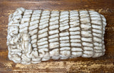 Adult Enzo Frosty Tan Minky on Minky Blanket
