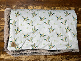 Adult Duck Hunting Minky Fur Blanket