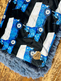 Toddler Zamboni Minky Fur Blanket